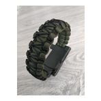 Paracord Outdoor Tactical Bileklik Haki yeşil Tek Ebat
