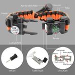 Paracord Survival 19 In 1 Led Işıklı Outdoor Bileklik | Nurcamp