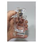Paradise 1 Adet 50 ml Cam Yeniden Doldurulabilir Sprey Kolonya Boş Parfüm Şişe Şeffaf Gold Renk Kapaklı