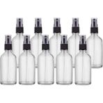Paradise 10 Adet 50 ml Cam Yeniden Doldurulabilir Sprey Kolonya Boş Parfüm Şişesi - Çok Renkli