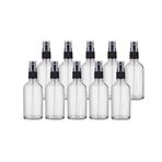 Paradise 10 Adet 50 Ml Cam Yeniden Doldurulabilir Sprey Kolonya Boş Parfüm Şişesi