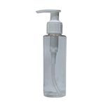 Paradise 100 adet 100 ml sıvı sabun ve dezenfekten pompalı boş pet şişe