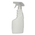 Paradise 100 adet 500 ml beyaz renk polietilen spreyli boş şişe