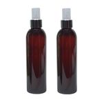 Paradise 2 Adet 200 Ml Gümüş Renk Spreyli Amber Boş Pet Şişe 86974317118954