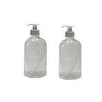 Paradise 2 Adet 500 Ml Sabun,Dezenfekten Pompalı Boş Pet Şişe 86974317116783