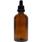 Paradise 2 Adet Amber Cam Şişe 100 ml Cam Damlalıklı