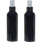 Paradise 2 Adet Sert Plastik 100 ml Boş Sprey Kolonya, Dezenfektan Şişesi