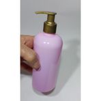 Paradise 3 Adet Pembe Renk Sert Pet Plastik Boş Sıvı Sabun Gold Renk Pompalı Şişe 400 Ml [Kimyasal Dayanıklı] 86974318425