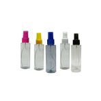 Paradise 5 Adet Sert Plastik 100ml Boş Sprey Kolonya Dezenfektan Şişesi Renkli