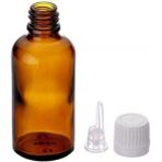 Paradise Amber Cam Şişe 50 ml Içten Damlalıklı 3 Adet