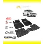 Paradise Auto Fiat Albea 2002-2012 Uyarlanabilir Havuzlu Paspas - Siyah