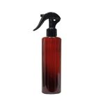 Paradise Boş Amber Pet Şişe Ambalaj 250 ml ve Triger Valf Sprey 10 Adet