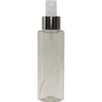 Paradise Boş Pet Şişe Ambalaj 100 ml & Valf Sprey 10 Adet Gümüş