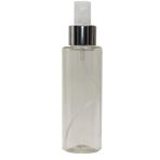 Paradise Boş Pet Şişe Ambalaj 100 ml & Valf Sprey 3 Adet Gümüş