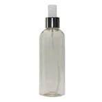 Paradise Boş Pet Şişe Ambalaj 200 Ml & Valf Sprey 3 Adet Gümüş