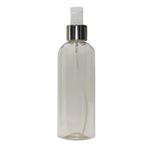 Paradise Boş Pet Şişe Ambalaj 200 Ml & Valf Sprey 50 Adet Gümüş