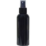 Paradise Boş Pet Şişe Doldurulabilir 100 ml Par Valf Siyah 50 Adet
