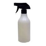 Paradise Boş Polietilen Şişe 500 Ml + Sprey Valf Takım 10 Adet Siyah Trigerli 8697421711105