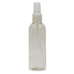 Paradise Boş Şeffaf Pet Şişe Ambalaj 100 Ml & Valf Sprey 10 Adet