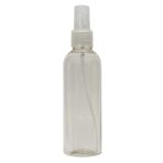 Paradise Boş Şeffaf Pet Şişe Ambalaj 100 ml & Valf Sprey 50 Adet