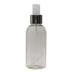 Paradise Boş Şeffaf Pet Şişe Ambalaj 150 ml & Valf Sprey 3 Adet Gümüş