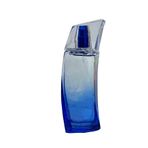 Paradise Cam Kolay Kapamalı Siyah Spreyli Kolonya Parfüm Şişesi 50 Ml - Boş Mavi Renk Şişe, bcş503g8