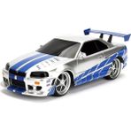 Paradise Sda 1:16 Fast & Furious Kumandalı Brian's Nissan Skyline Gt-R Turbo Araba 4523 - BELİRTİLMEMİŞ