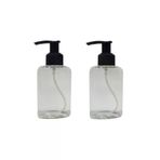Paradise Sert Plastik 100 Ml Boş Sprey Kolonya Dezenfektan Şişesi + Sıvı Sabun Pompalı 2 Adet 86974317111214