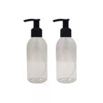 Paradise Sert Plastik 150 Ml Boş Sprey Kolonya Dezenfektan Şişesi + Sıvı Sabun Pompalı 2 Adet 8697431711217