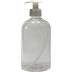 Paradise Sıvı Sabun Şişesi Pet + Valf Set Şeffaf 500 ml 5'li