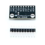 Paradisetronic.com ICM-20948 modül, 3 eksenli ivme ölçer, jiroskop ve manyetometre, 9DOF, I2C, SPI, MPU-9250 yükseltme
