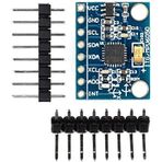 Paradisetronic.com MPU-6050 modül, 3 eksenli jiroskop ve 3 eksenli ivmeölçer, ivme sensörü/eğim sensörü, I2C, örneğin Arduino, Genuino, Raspberry Pi için