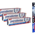 Paradontax Ferahlık Tam Koruma 150 ml ( 50 ml X 3 ) ve Difaş Black Diş Fırçası ( Yumuşak )