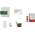 Paradox Alarm Seti Kablolu Paradox SP4000 Kontrol Paneli+Trafo+Pır+Siren