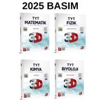 Paraf Yayınları 3D 2026 Tyt Matematik Fizik Kimya Biyoloji Dörtlü Soru Bankası Seti