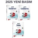 Paraf Yayınları 3D Yayınları YKS AYT TARİH COĞRAFYA EDEBİYAT SORU BANKALARI SET 2026