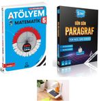 Paraf Yayınları 5. Sınıf Matematik Atölyem + Strateji Yayınları Gün Gün Paragraf Set 2025(PRİZ TUTUCULU)