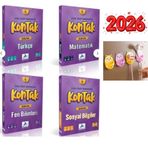 Paraf Yayınları 6.SINIF KONTAK 4 BRANŞ DERSLER KONU TAKİP DENEMELERİ SET FİŞ TUTUCU HEDİYE
