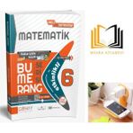 Paraf Yayınları 6. Sınıf Matematik Bumerang Etkinlikli Soru Bankası 2024-2025(PRIZ Tutuculu)