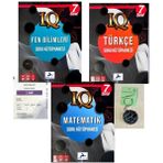 Paraf Yayınları 7.sınıf Iq Serisi 3'lü Soru Bankası Set-Yeni Baskı-(Okyanus Yayınları Deneme+Açacaklı Anahtarlık)