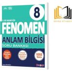 Paraf Yayınları 8.sınıf Fenomen Anlam Bilgisi Soru Bankası 2024-2025(272 Syf.)