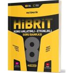 Paraf Yayınları 8. Sınıf Hız Hibrit Matematik Soru Bankası 2024 Basım
