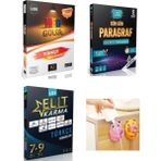 paraf yayınları 8. Sınıf Iq Meb Gölge Türkçe+Strateji Paragraf+Elit Karma Türkçe Deneme Fiş Tutucu Hediye