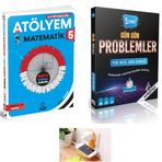 Paraf Yayınları Arı 5. Sınıf Matematik Atölyem + Strateji Yayınları Gün Gün Problemler Set 2025(PRİZ TUTUCULU).