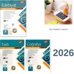 Paraf Yayınları Bilgi Sarmal Ayt Edebiyat +Ayt Tarih + Ayt Coğrafya Soru Bankası Set PRİZ TUTUCU HEDİYE
