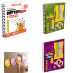 Paraf Yayınları ÇANTA YAYIN 8.SINIF OKULA YARDIMCI TÜRKÇE - FEN BİLİMLERİ-İNKİLAP YENİ NESİL KAZANDIRAN DEFTER SET FİŞ TUTUCU HEDİYE