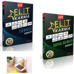 Paraf Yayınları Elit Karma Tyt Türkçe 10 Branş Deneme+ Elit Karma Tyt Sosyal Bilgiler 20 Deneme (Priz TUTUCULU)2025