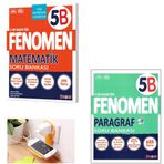 Paraf Yayınları Fenomen 5.SINIF B SERİSİ MATEMATİK + PARAGRAF SET 2025 YENİ PRİZ TUTUCU HEDİYE