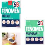 Paraf Yayınları Fenomen 5.SINIF B SERİSİ TÜRKÇE + PARAGRAF SET 2025 PRİZ TUTUCU HEDİYE