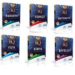 Paraf Yayınları IQ PARAGRAF TÜRKÇE MATEMATİK FİZİK KİMYA BİYOLOJİ SET 2025 6 KİTAP